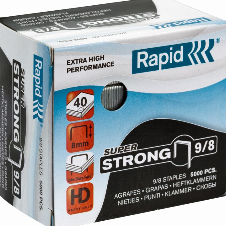 Rapid Staples 9/8 (23/8) Bx5000 (Each)