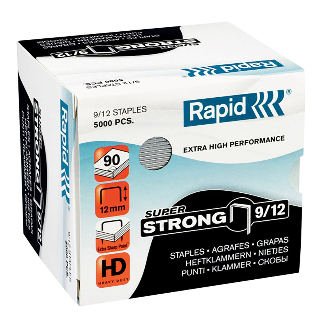 Rapid Staples 9/12 Bx5000 (Each)