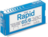 Rapid Staples 65/6 Bx5000 (Box )