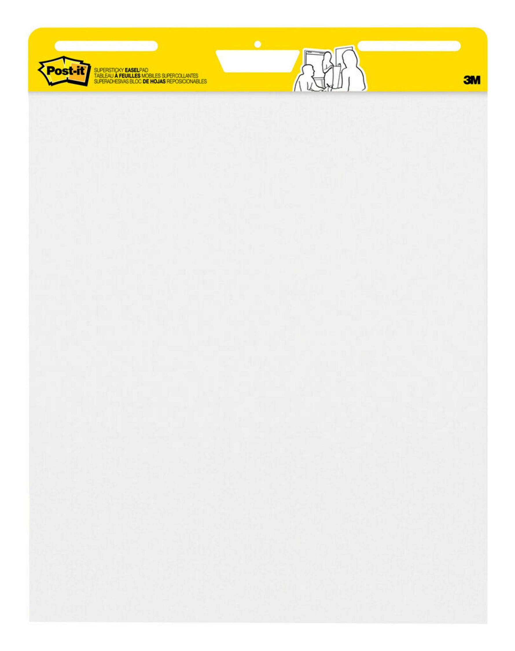 3M Easel Pad 559SSN 635x774 White (Each)