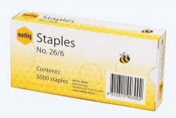Marbig Staples 26/6 Bx5000 (Each)