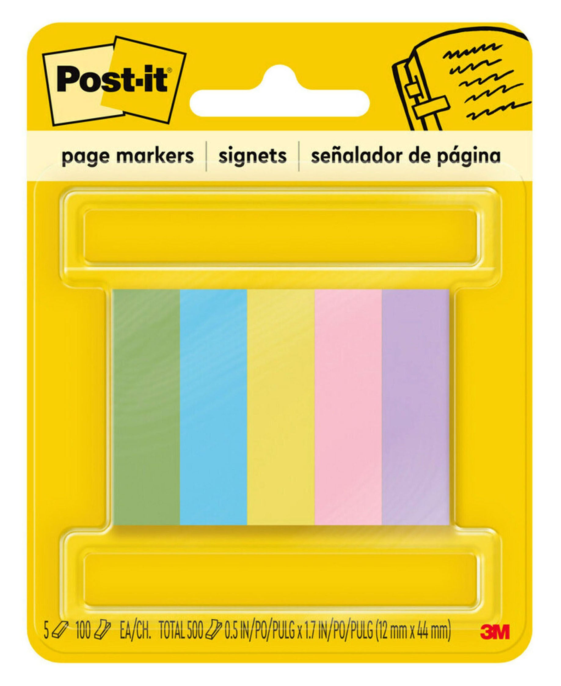 3M Page Markers 670-5AU Jaipur Ultra Wide (Each)