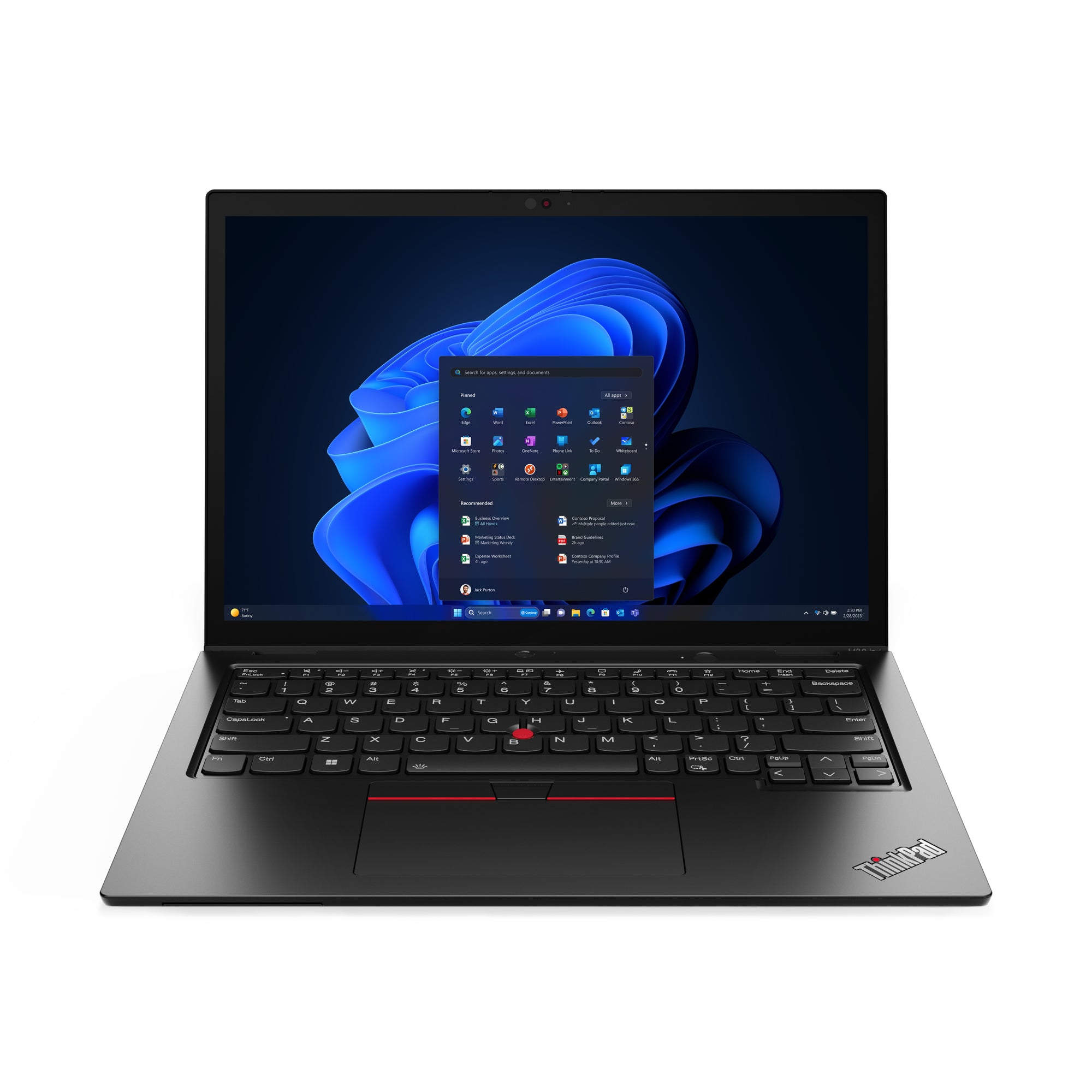 Lenovo ThinkPad L13 2-in-1 Gen 5 (Intel) Intel Core Ultra 5 125U Hybrid (2-in-1) 33.8 cm (13.3") Touchscreen WUXGA 16 GB LPDDR5-SDRAM 512 GB SSD Wi-Fi 6E (802.11ax) Windows 11 Pro English Black