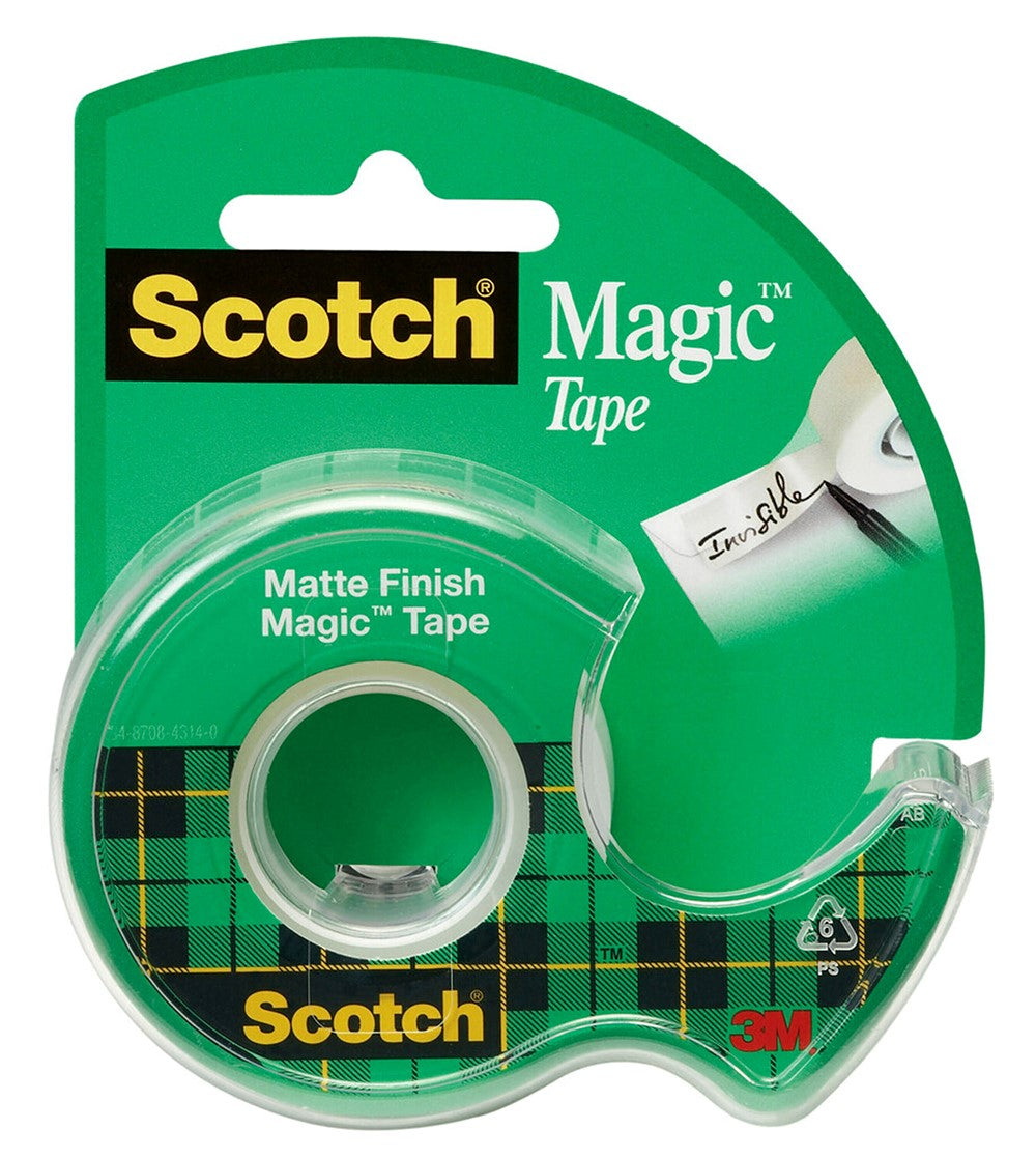 3M Scotch Tape Magic 105 19mmx7.6M On Disp (Box 12)