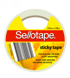 Sellotape Tape Sticky Sellotape 24mmx66M (Each)