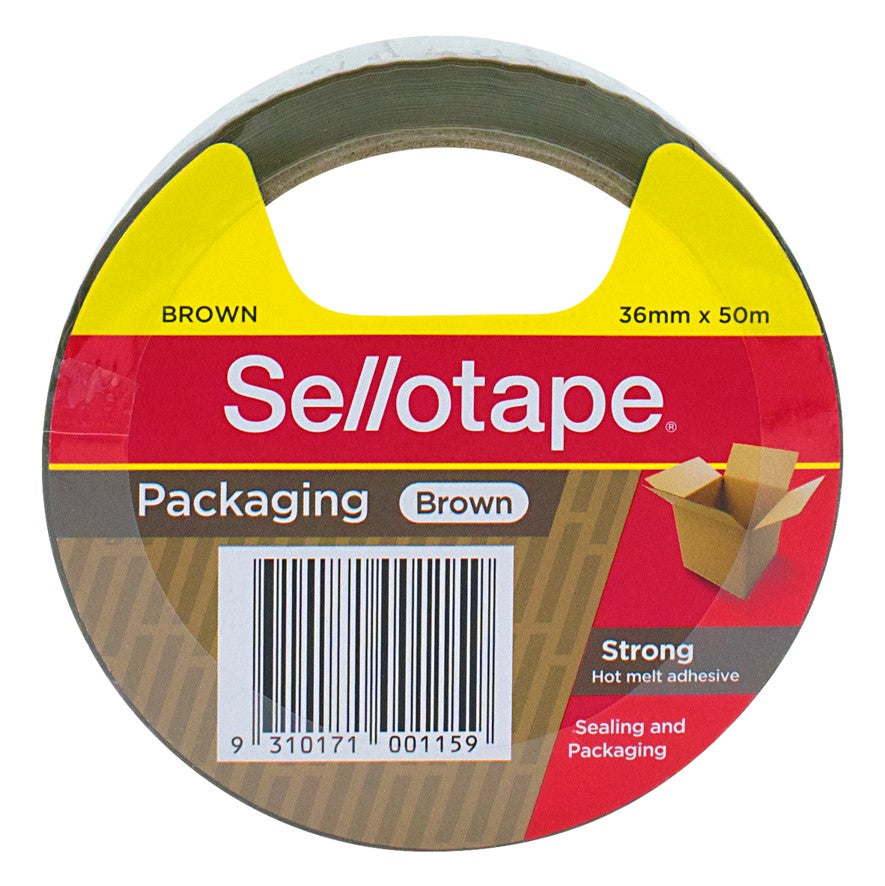 Sellotape Tape Packaging 36mmx50M Brown (Each)