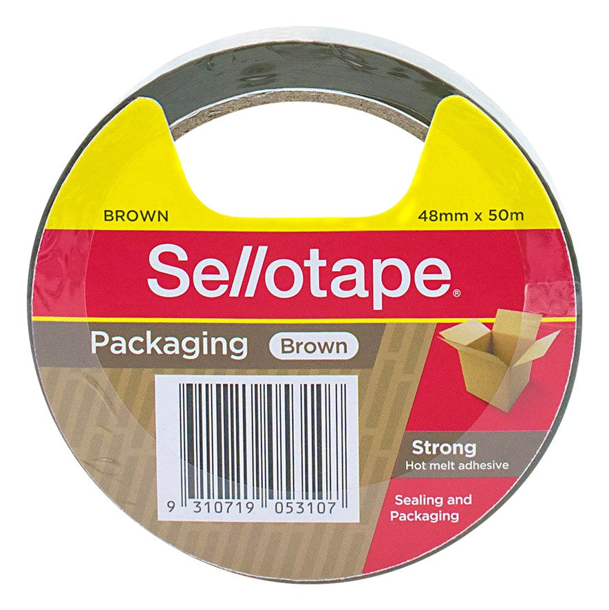 Sellotape Tape Packaging 48mmx50M Brown (Each)