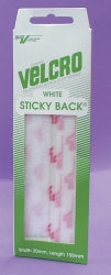 Velcro Sticky Back 20mm Strips H/SELL (Each)