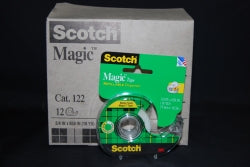 3M Scotch Tape Magic 122 19mmx16.5M (Pack 12)