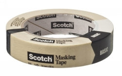 3M Scotch Tape Masking 24mmx55M 2010 Beige (Each)