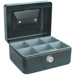 Esselte Cash Box 152x115x80mm Classic No.6 Black (Each)