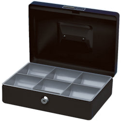 Esselte Cash Box 250x180x80mm Classic No.10 Black (Each)