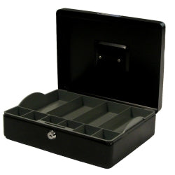 Esselte Cash Box 300x230x90mm Classic No.12 Black (Each)