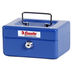 Esselte Cash Box 152x115x80mm Classic No.6 Blue (Each)