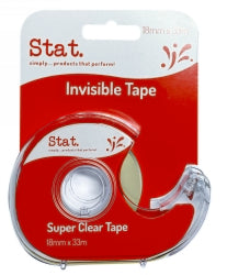 Staedtler Tape Invisible 18mmx33M On Dispenser (Box 12)