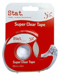 Staedtler Tape Super Clear 18mmx33M On Dispenser Bx12 (Each)