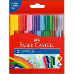 Faber-Castell Marker Connector Pens WLT12 (Each)