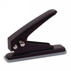 Rexel 1 Hole Punch 19 Sheet Cap Black (Each)