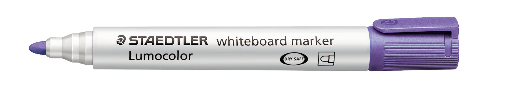 Staedtler Marker Whiteboard Lumocolor 351 2mm Bullet Violet (Box 10)