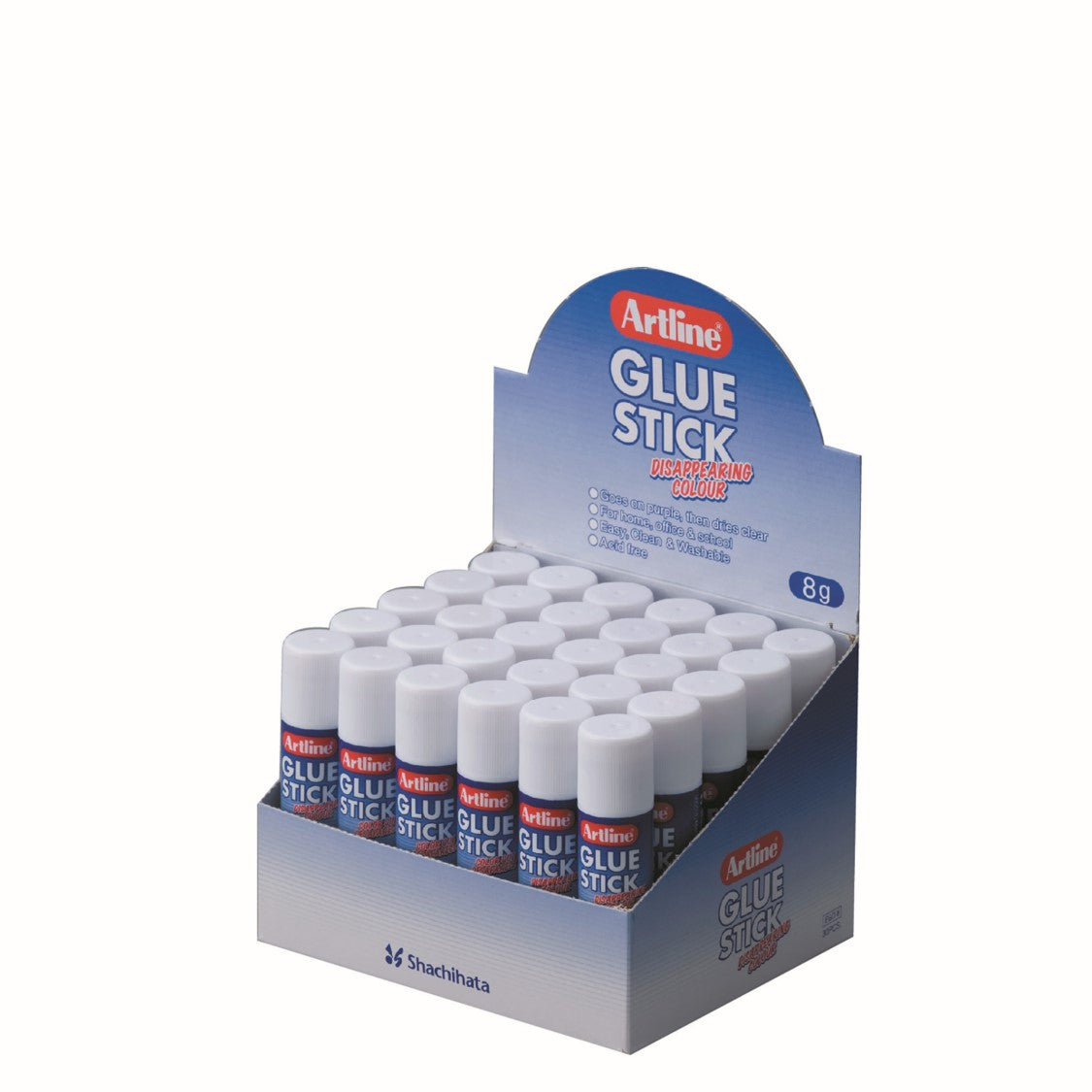 Artline Glue Stick 8G Washable Disappearing Purple (DISP30)