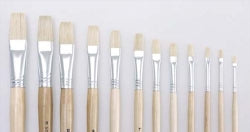 Jasart Paint Brush 579 Hog Hair Flat No.1 (Each)