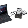 StarTech.com Dual-Bay USB 3.2 Gen 2 to SATA Hard Drive Docking Station, USB 10Gbps Hard Drive Dock, External 2.5/3.5