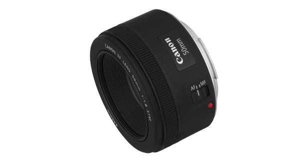 Canon EF 50mm f/1.8 STM MILC/SLR Standard lens Black