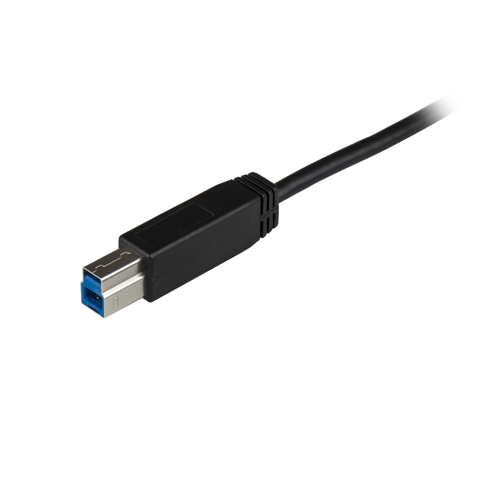 StarTech.com 3.3ft (1m) USB-B to USB-C Cable, USB 10Gbps, Data Cord, USB 3.2 Gen 2, USB-C Data Transfer Cable