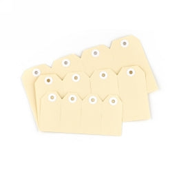 Avery Shipping Tag #8 160x80 Buff Bx1000 (Each)