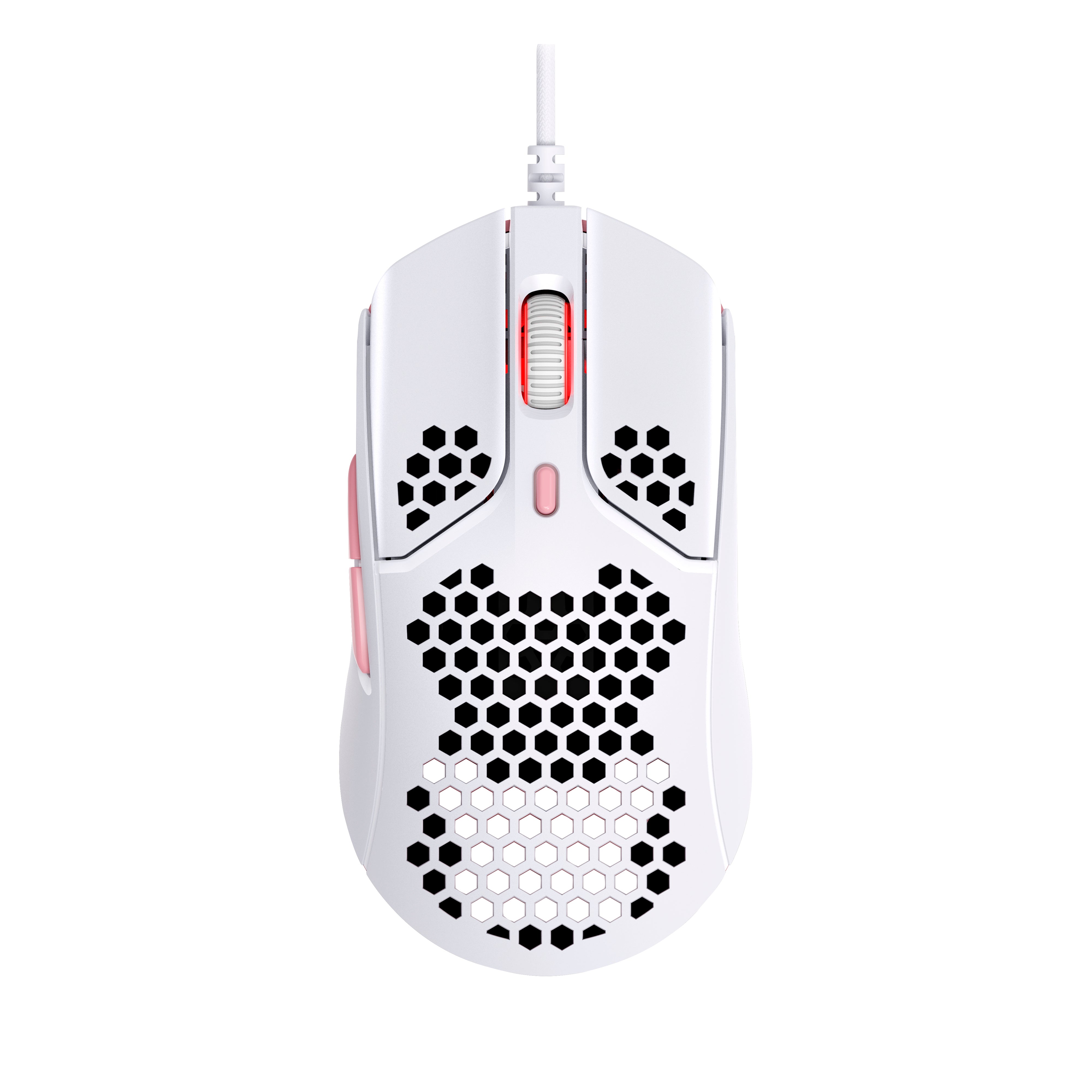 HyperX Pulsefire Haste - Gaming Mouse (White-Pink)