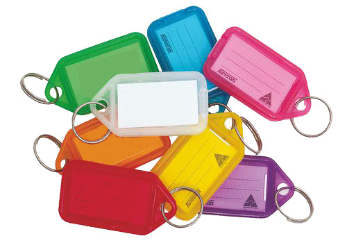 Key Tags Kevron Giant Assorted Colours PK25 (Each)