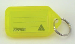 Key Tags Kevron Yellow PK50 (Each)
