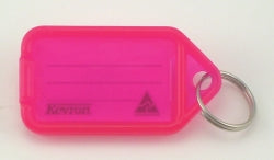 Key Tags Kevron Fluoro Pink PK50 (Each)