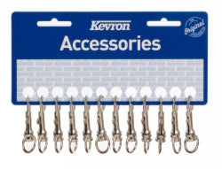 J-CLIPS Metal Kevron Small 55mm Card 12 (Each)