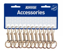 J-CLIPS Metal Kevron Large 75mm Card 12 (Each)