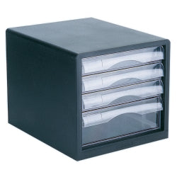 Esselte Filing Drawers Black Frame 4 Drawers (Each)