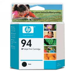HP Inkjet Cartridge 94 C8765 Blk (Each)