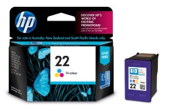 HP Inkjet Cartridge 22 C9352AA Col (Each)