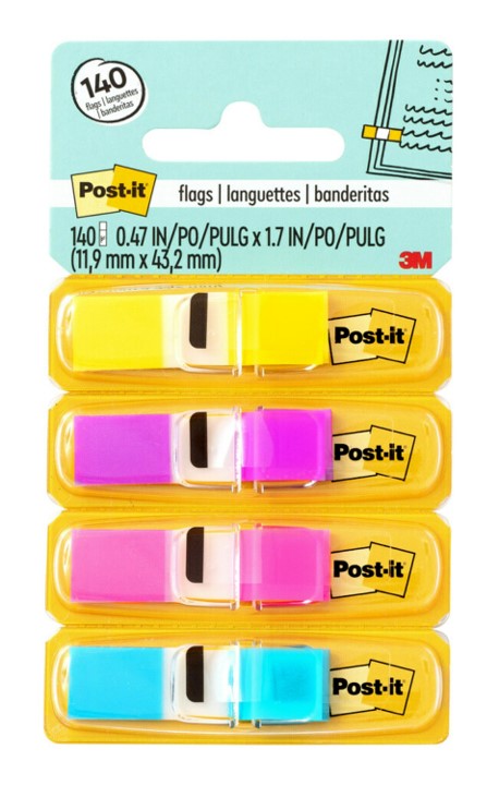 3M Flags 683-4AB Bright Colours PK4 (Each)