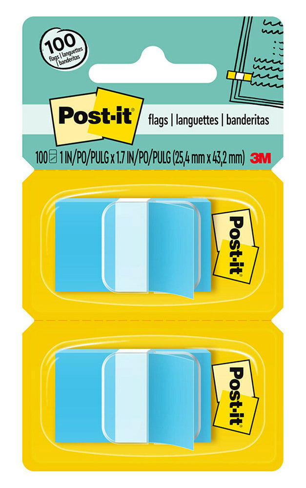 3M Flags 680-BE2 Blue 100 Twin Pack (Each)