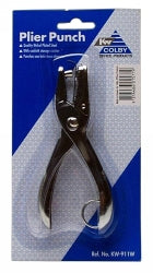 Colby KW-911W Metal Paper Punch One Hole (Each)