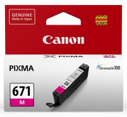 Canon Inkjet Cartridge CLI671M Magenta (Each)