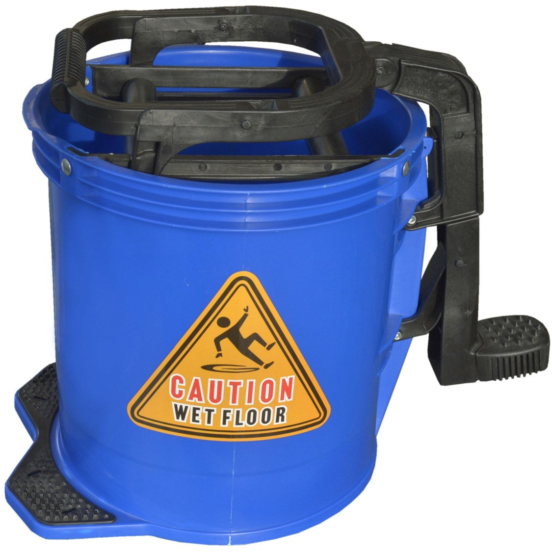 Mop Bucket Wringer Plastic 16L Blue (Each)
