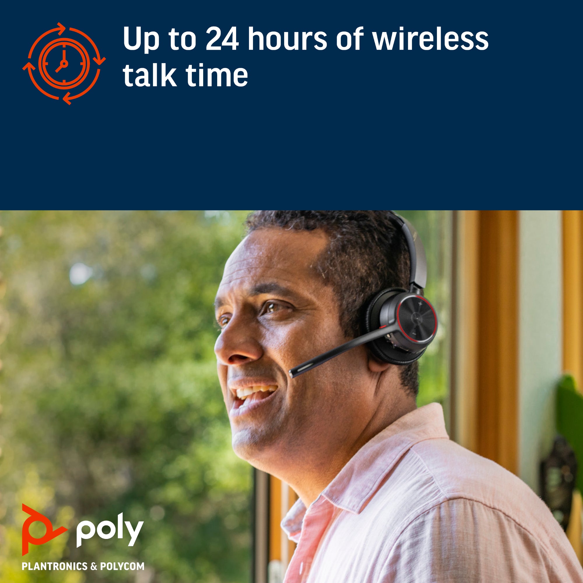 Poly Voyager 4320 Microsoft Teams Certified USB-A Headset +BT700 dongle