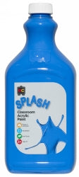 Splash Paint 2L Classroom Acrylic Sky (Cobalt) (Each)
