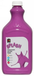 Splash Paint 2L Classroom Acrylic Violet Crunch (LILAC) (Each)