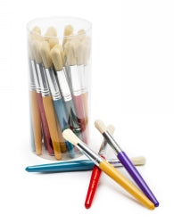 Edvantage Paint Brush Jumbo Stubby Tub (30) Round (Each)