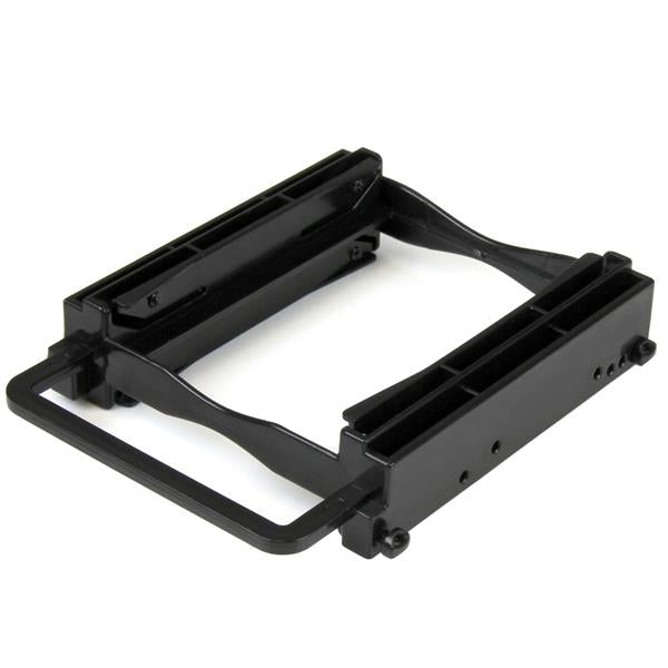 StarTech.com Dual 2.5" SSD/HDD Mounting Bracket for 3.5Ã¢â‚¬Â Drive Bay - Tool-Less Installation