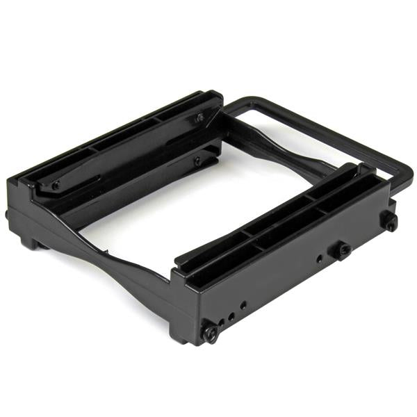 StarTech.com Dual 2.5" SSD/HDD Mounting Bracket for 3.5Ã¢â‚¬Â Drive Bay - Tool-Less Installation