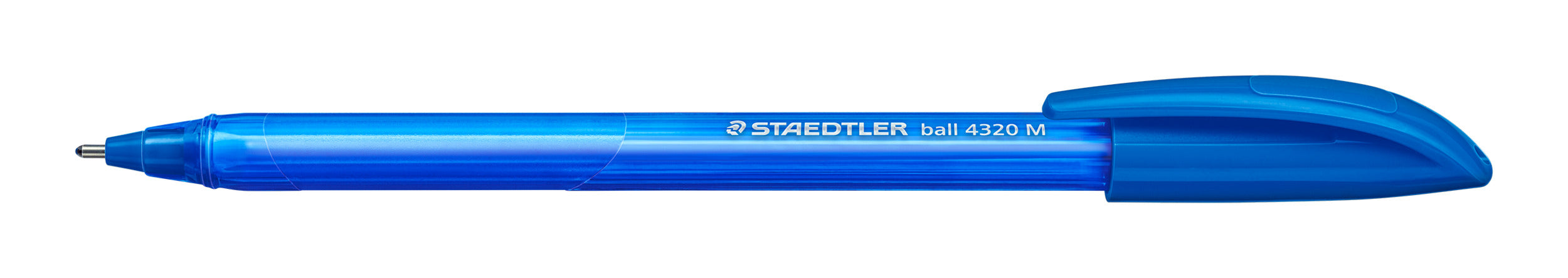 Staedtler Pen Stick Plus 4320 Fine Blue Bx10 (Each)